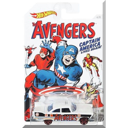 Hot Wheels - '57 Plymouth Fury: '16 Captain America 75th Anniversary Series #6/8