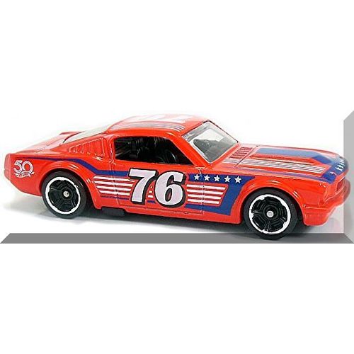 Hot Wheels - '65 Mustang 2+2 Fastback: '18 Stars & Stripes Series #04/10 *Red*