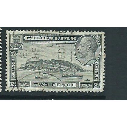 gibraltar stamps sg112 perf 14 vfusg 112