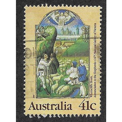AUS 1989 41c 'CHRISTMAS' FINE USED (EBID67-849)