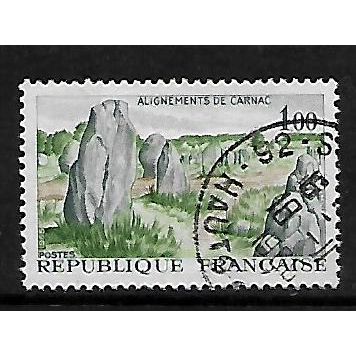 FRANCE 1965 1F MONOLITHS CARNAC SG 1688 FINE USED#