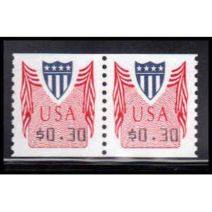 CVP32 30c Shield Very Fine MNH Pair PA4983