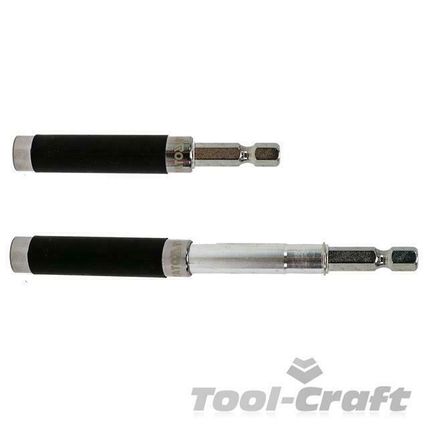 YATO magnetic screwdriver bit holder self retracting guide sleeve 120mm YT-04671