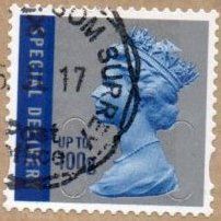 2014 Machin Security Special Delivery Up to 100g With MA14 Fine Used On Piece