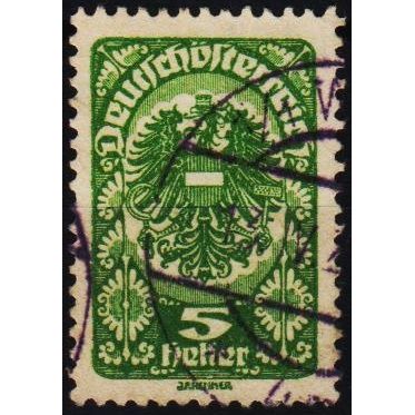 Austria. 1919 5h S.G.337 Used