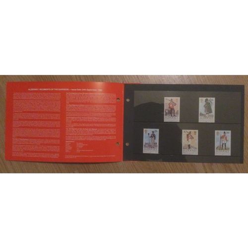 Mint Stamps: Alderney, Regiments Of The Garrison: 1985, MNH