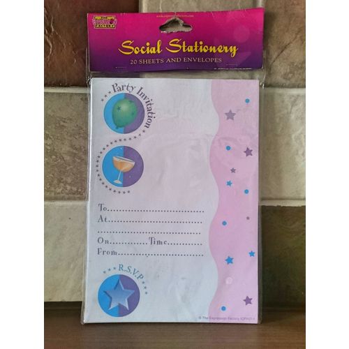 Party Invitations - 20 pack