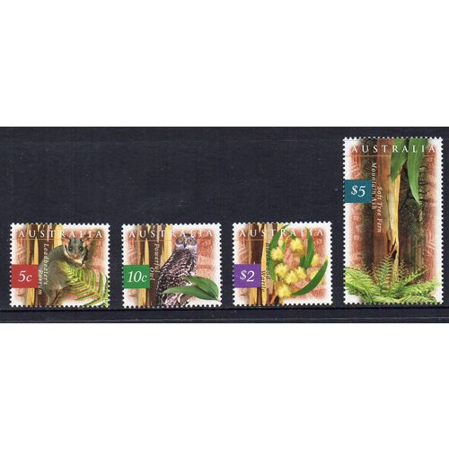 Australia 1996 Nature of Australia - Woodland Definitives MNH