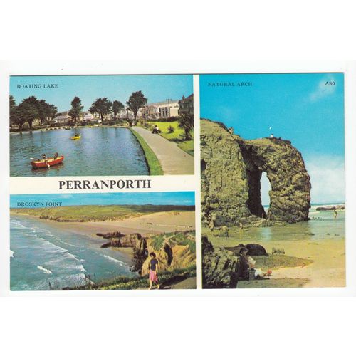 Multiview of Perranporth Postcard Cornwall