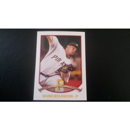 2015 Topps MLB Stickers # 244 Mark Melancon Mint (9) Pittsburgh Pirates