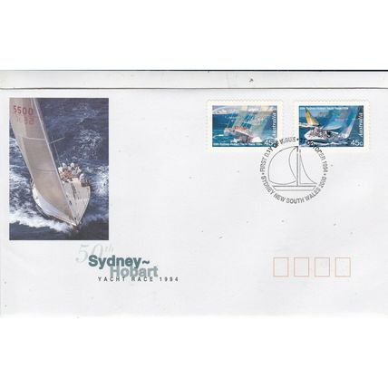 Australia 1994 Sydney Hobart Yacht Race Adhesive FDC Unaddressed VGC
