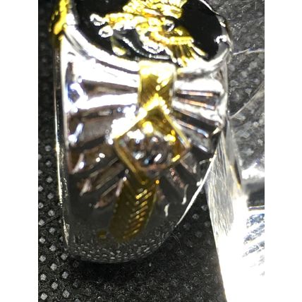 Ring Mans Saint Michael Ring Spirit of the Warrior Engraved #195 USA Seller