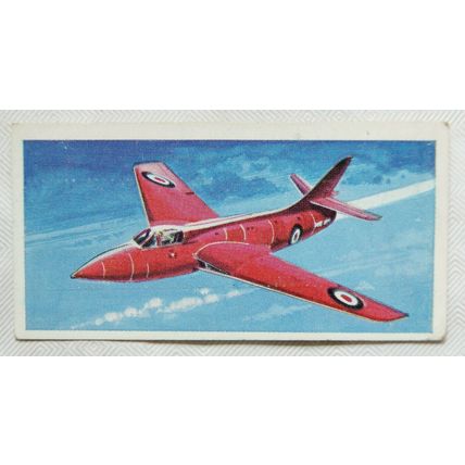 Lyons Tea card Wings of Speed No. 16 Hawker Hunter F. Mk. 3