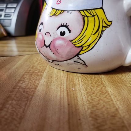 Campbells Soup Advertising Mug Bowl Cup Campbells Kids 1998 Genuine 16 oz
