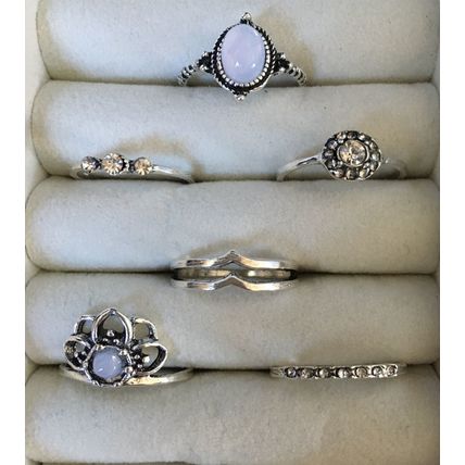 Knuckle Rings, Toe Rings Grab Bag of 6 #433 USA Seller