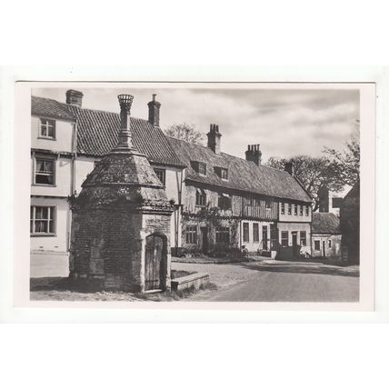 Medieval Conduit House and Common Place Walsingham Postcard Norfolk