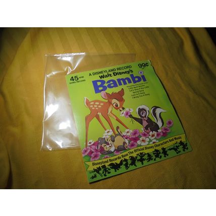 DISNEYLAND BAMBI 1975 45 RPM RECORD!!! $15.00 Shipped!! This mid 70's 45 RPM,,,