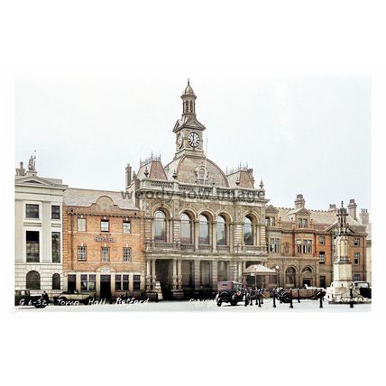 ptc0687 - Retford , Town Hall , Nottinghamshire - print 6x4