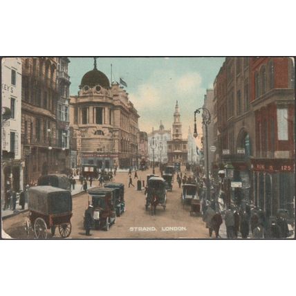 The Strand, London, 1930 - Postcard