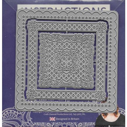 Tattered Lace. Chatsworth Die Set. Die Cutting Cardmaking Scrapbooking Crafts