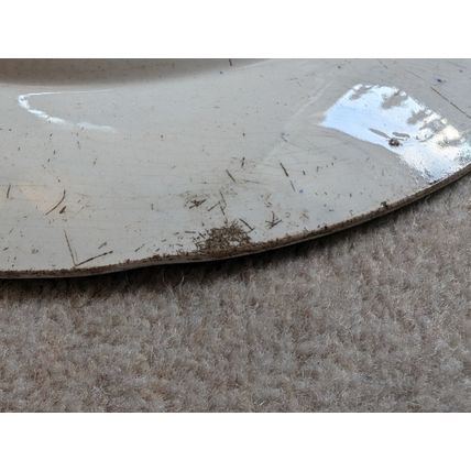 Antique china WEDGWOOD PLATE Victorian 1800s English marks 1862 very old