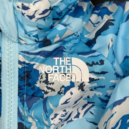 NWT The North Face Perrito Reversible Baby Jacket 0-3M Blue Infant Boys Girls