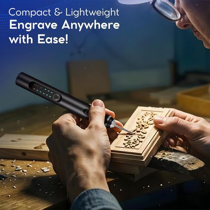 ELK Customizer Engraving Pen for All Materials - NO ALLEN KEY NEEDED - Rechargea