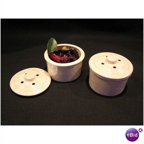 Ceramic Wedding Shower Favors - Pot Pourri Container