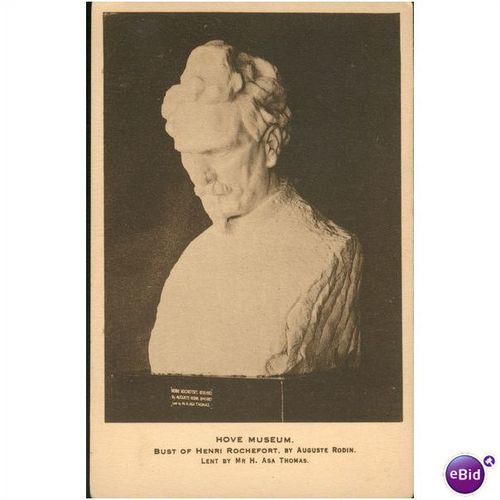 GB PC - Bust Of Henri Rochefort, by August Rodin