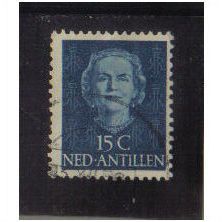 NETHERLANDS 1950 ANTILLES 15C FU SG314