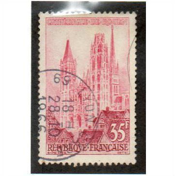 FRA 1957 35F 'TOURIST PUBLICITY' FINE USED (EBID20045)