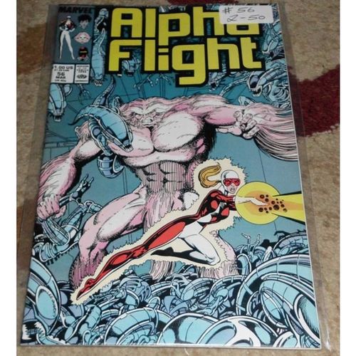 Alpha Flight (1983 1st Series) # 56...... March 1988.....Marvel Comics