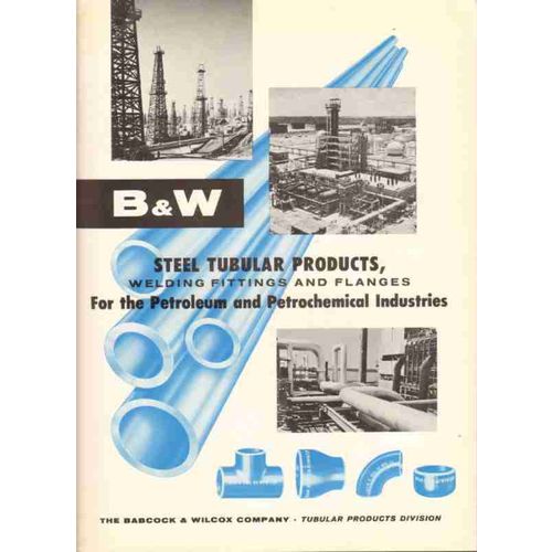 babcock wilcox company 1959 steel tubular products oil pipe vintage ad