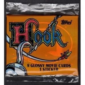 1991 TOPPS HOOK 8 CARD UNOPENED PAK