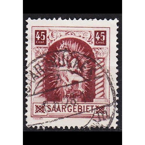 GERMANY Saar [1925] MiNr 0102 ( O/used )
