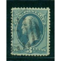 Used 184 3c George Washington Fine M00305