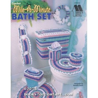 Crochet Mile-A-Minute Bath Set 879402
