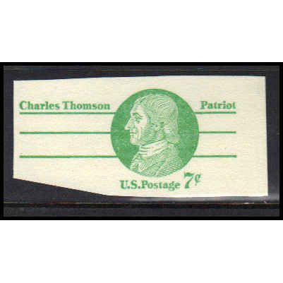 Used UX68 7c Charles Thomson Fine Cut Square Z2899