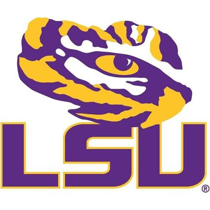 LSU Classic Logo 1-Ply Reusable Face Mask Covering-Unisex-FAST SHIPPING