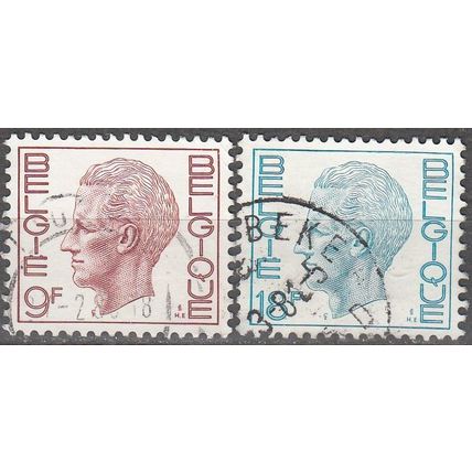 Belgique 1980 Michel 2014 - 2015 O Cote (2008) 0.40 € Roi Baudouin Cachet rond