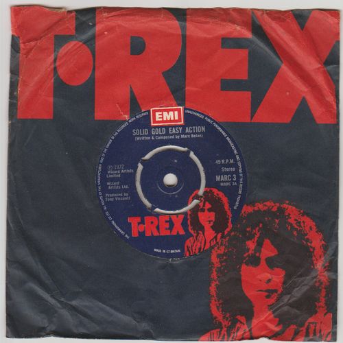 Solid Gold Easy Action 1972 T Rex on EMI label