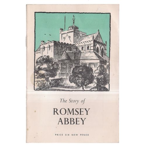 THE STORY OF ROMSEY ABBEY, HAMPSHIRE by Rev. W.B.Corban 1971 24 page p/b