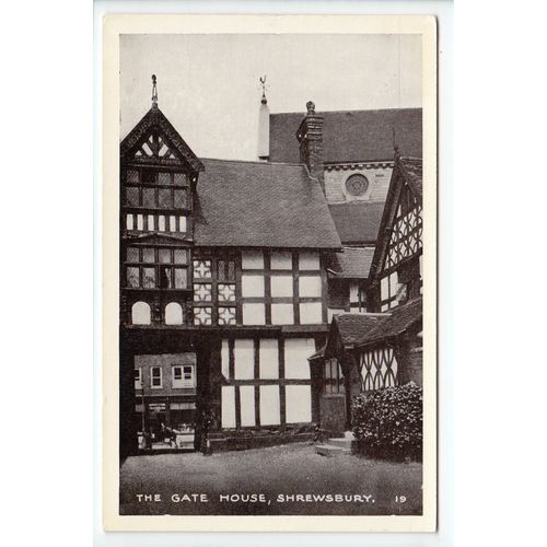 The Gate House Shrewsbury Shropshire Postcard 19