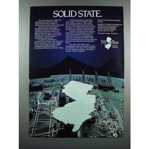 1983 New Jersey Commerce & Economic Development Ad
