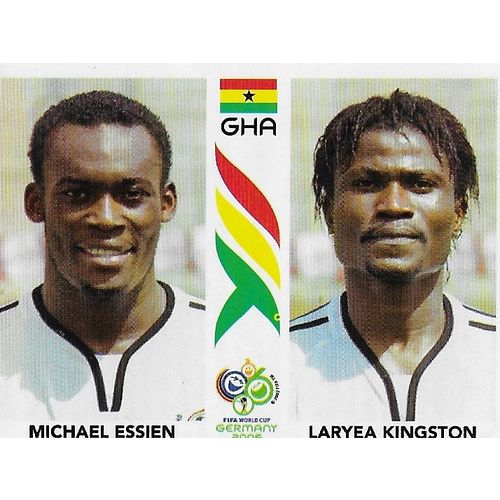 Panini's FIFA World Cup Germany 2006 Stickers: No.317 - Essien / Kingston