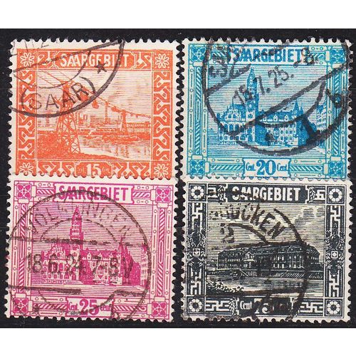 GERMANY Saar [1923] MiNr 0098-01 ( O/used )