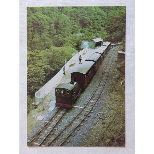 Talyllyn Railway, Nant Gwernol Station Postcard #4