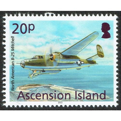 Ascension 2013 Aircraft 20p Multicoloured SG1151 UM