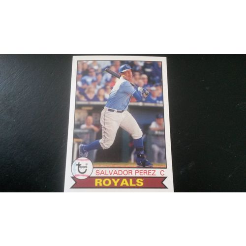 2016 Topps Archives Card # 183 Salvador Perez Near Mint (7) Kansas City Royals