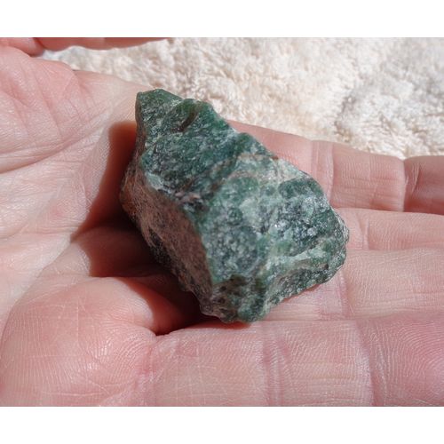 G Green Aventurine Raw Gemstone 1.5 Inch Energy Work Metaphysical